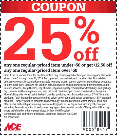 ace hardware coupons 2024